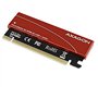 AXAGON compatible PCEM2-N PCIe-3.0-x16-Adapter, 1x M.2-NVMe-SSD, bis 2280 - passive Kühlung