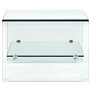 vidaXL Table Basse Clair 50 x 45 x 33 cm Verre trempÃƒ