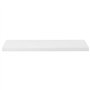 VidaXL Étagère murale flottante Blanc brillant 90x23,5x3,8 cm MDF