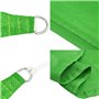 Bussandri Voile d'ombrage en polyéthylène haute densité 160 g/m² Vert clair 3,5 x 4,5 m