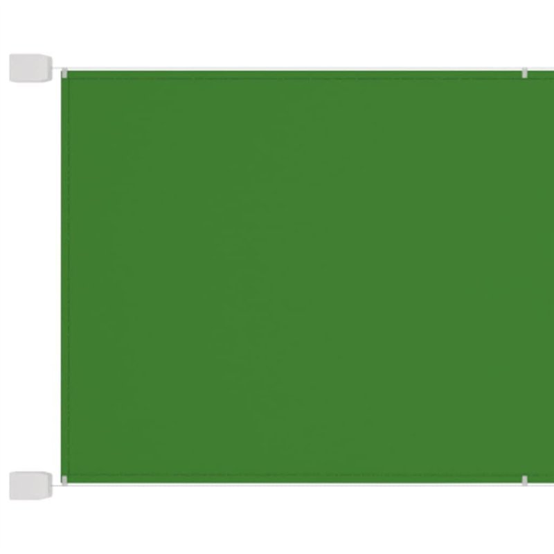 Bussandri Exclusive - Auvent vertical 60x420 cm tissu oxford vert clair