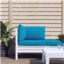 Coussins de palette lot de 3 bleu clair tissu oxford