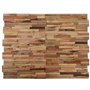 VidaXL Panneaux de revêtement mural 10 pcs 1,03m² Bois de teck recyclé