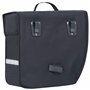 Sac de vélo simple pour porte bagages étanche 21 L Noir