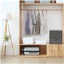 Aufbewahrungsboxen 2 Stk. Stoff 43x34x23 cm Anthrazit