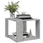 VidaXL Table basse Gris béton 40x40x30 cm Aggloméré