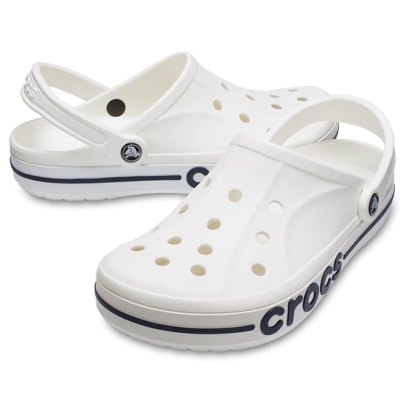 Image secondaire de Crocs Sabots Bayaband, Sabots Unisexes, Légers Et Confortables 45-46 Eu White/Navy