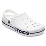 Crocs Sabots Bayaband, Sabots Unisexes, Légers Et Confortables 45-46 Eu White/Navy