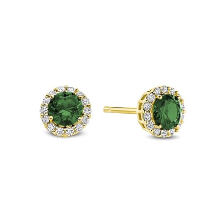 Boucles d´oreilles Femme New Bling 9NB-1533 Vert