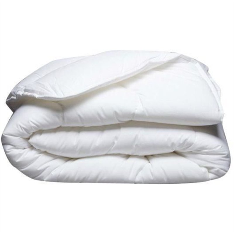 Couette chaude anti-acariens - 400 gr/m² - BLANREVE - 140 x 200 cm - Blanc