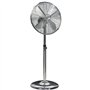 Ventilateur sur pied chromé 40cm 50W - ARIZONA - 3 vitesses oscillant