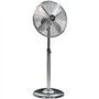 Ventilateur sur pied chromé 40cm 50W - ARIZONA - 3 vitesses oscillant