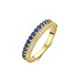 Bague Femme New Bling 9NB-1576-54 14 Doré Bleu
