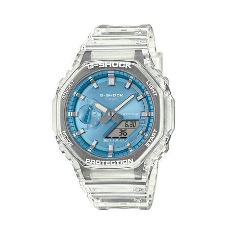 Montre Homme Casio G-Shock BRIGHT METALLIC - LIGHT BLUE (Ø 44