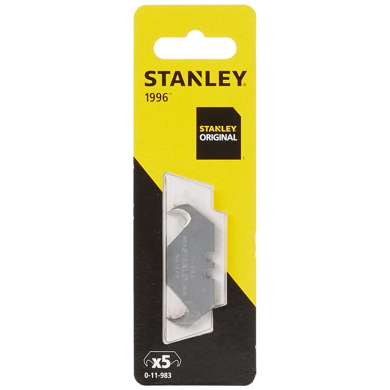 Stanley 0-11-983 Lame de couteau 1996 sans trou Carte 5 Lames