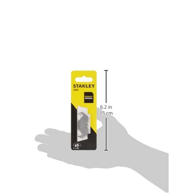 Image secondaire de Stanley 0-11-983 Lame de couteau 1996 sans trou Carte 5 Lames