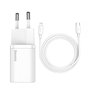 Chargeur mural Baseus TZCCSUP-B02 Blanc 20 W (1 Unité)