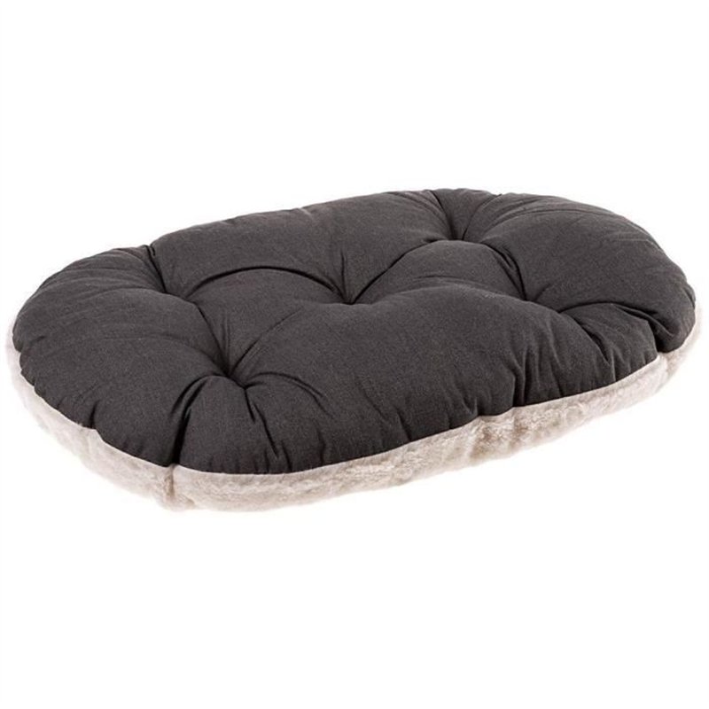 Coussin - FERPLAST - RELAX 55/4 - 55 x 36 cm - Tissu et fourrure