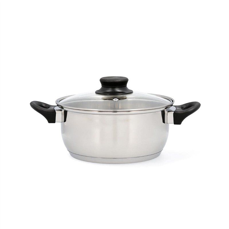 Quid Habitat Casserole en acier inoxydable 24 x 11,5 cm - 480 cl