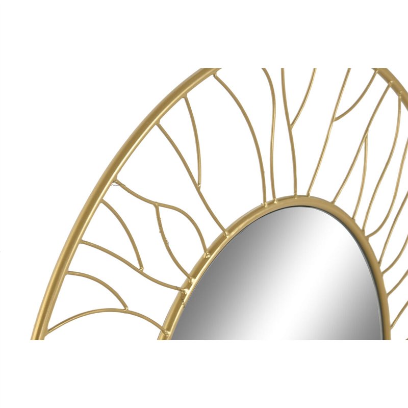 Image secondaire de Miroir mural Home ESPRIT Doré 70 x 2 x 70 cm