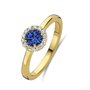 Bague Femme New Bling 9NB-1540-56 16 Doré Bleu