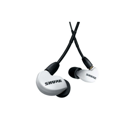 Casque bouton Shure 010-21-134 Blanc Noir