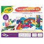 Kit de peinture par numéro - CRAYOLA - 6 gabarits de peinture - Des 5 ans