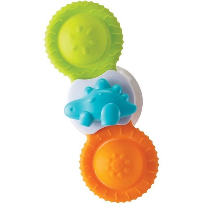 Image secondaire de Coffret de 3 spinners - INFANTINO - 305289 - Silicone