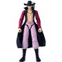 Figurine Anime Heroes articulée -  BANDAI - One Piece - Dracule Mihawk oeil de Faucon - 17 cm