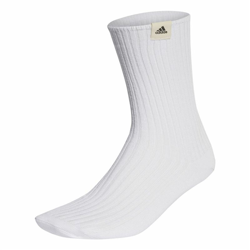 Chaussettes de Sport Adidas adidas Label 1P Blanc 46-48