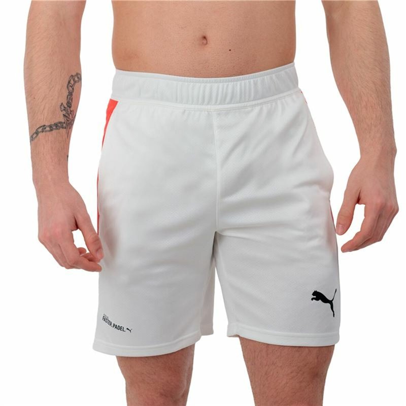 Short de Sport pour Homme Puma Individual Blanc