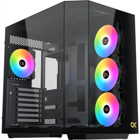 Boîtier PC - XIGMATEK - CUBI II - Cube - E-ATX - Verre trempé - ARGB - Noir