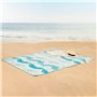 Serviette de plage Aktive PEVA 200 x 1 x 150 cm (6 Unités)