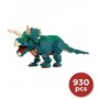 Figurine en briques - BANDAI - NANOBLOCK - Triceratops Deluxe - 930 pcs