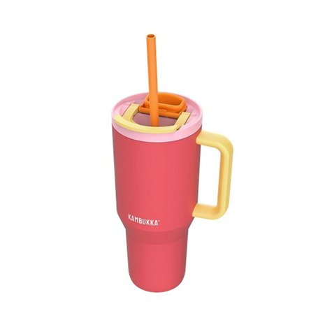 Thermos Kambukka 11-08002 Jaune Rouge Orange Rose Acier inoxydable 950 ml