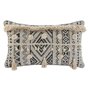 Coussin Home ESPRIT Blanc Noir Boho 50 x 8 x 30 cm