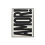 Cadre Home ESPRIT Amor! Blanc Noir Moderne 103 x 4,5 x 143 cm