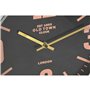 Horloge Murale Home ESPRIT Doré Argenté Métal Avion Vintage 87 x 17 x 52,5 cm