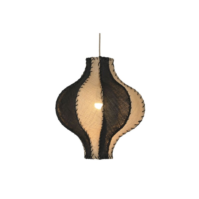 Image secondaire de Suspension Home ESPRIT Bicolore Jute Corde Fer 25 W 50 x 50 x 54 cm
