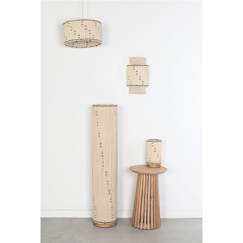 Image secondaire de Suspension Home ESPRIT Noir Jute 50 W 39 x 39 x 21 cm