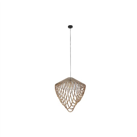 Suspension Home ESPRIT Marron Clair Jute Bois 67 x 67 x 70 cm