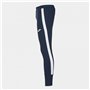 Pantalon de sport long Joma Sport Advance Blanc Blue marine Unisexe