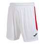 Short de Sport pour Enfants Joma Sport Glasgow Blanc Rouge