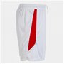 Short de Sport pour Enfants Joma Sport Glasgow Blanc Rouge