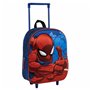 Cartable 3D avec roulettes Spider-Man Bleu 25