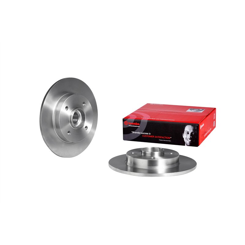 Brembo 08.9512.27 Disque de Frein Arrière avec roulement intégré et ABS - 1 Disque