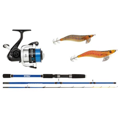 Mitchell Set Canne+Moulinet Spinning Riptide R Squid Combo 3000Fd - 180cm - Puiss.10-25g - 1525548