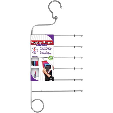 JOKARI Cintre d'économie d'espace 6 en 1 antidérapant pour Leggings