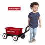 Radio Flyer Walker Wagon, Chariot de Marche à Pousser et à Tirer, Chariot de Marche 2-en-1 Rouge, de 1 à 4 Ans