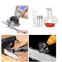 Scie Chaînes Outil Affûtage Kit D'affûtage Tronçonneuse Rotatif Kit Accessoire Chaîne Scie Tronçonneuse Affûtage Fixation Outil 